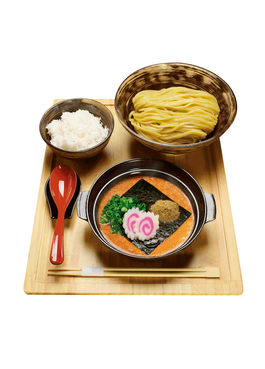 めんたい煮こみつけ麺